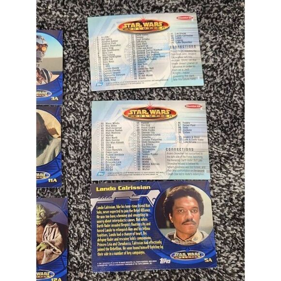 2001 Topps Star Wars: Evolution Trading Cards QTY:10 - Picture 8 of 9